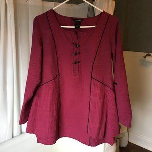 Ali Miles Burgundy Tunic